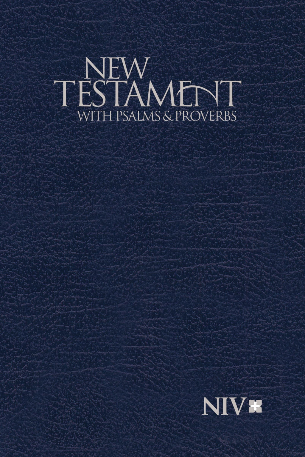 NIV Pocket New Testament With Psalms and Proverbs Blue (Black Letter Edition)