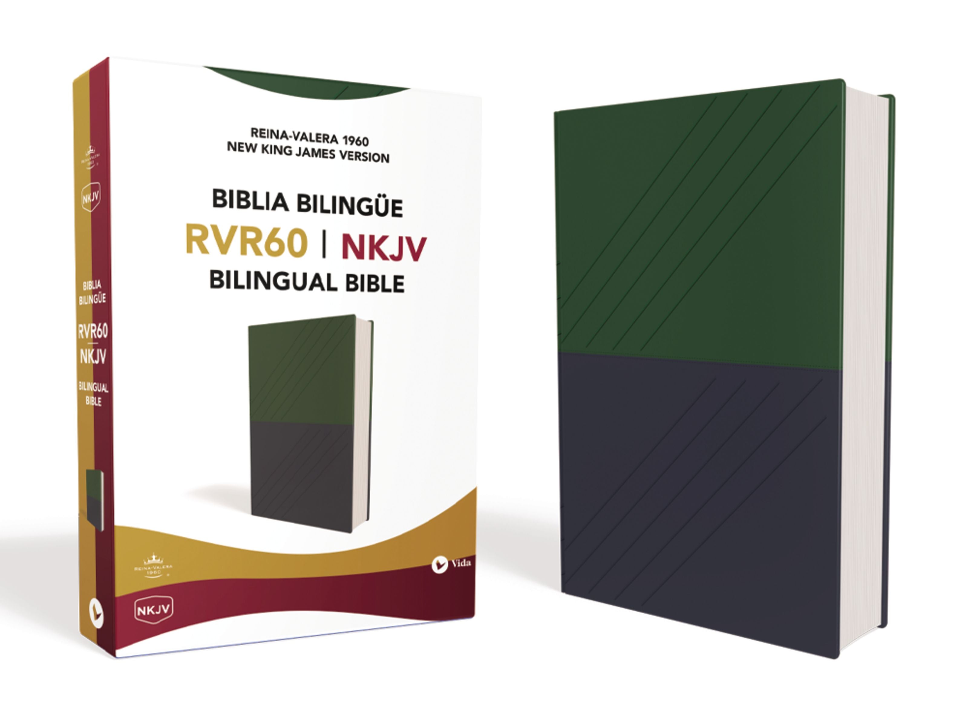 Bilingual Spanish English Bible featuring the RVR 1960 and NKJV translations