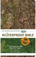 NIV Waterproof New Testament Psalms and Proverbs Camouflage Bible with Black Letter Edition