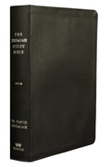 NIV Study Indexed Bible with Burnished Edges Leatherluxe, a premium Bible for in-depth study and reflection.