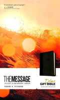 Products The Message Deluxe Gift Bible, Black & Grey