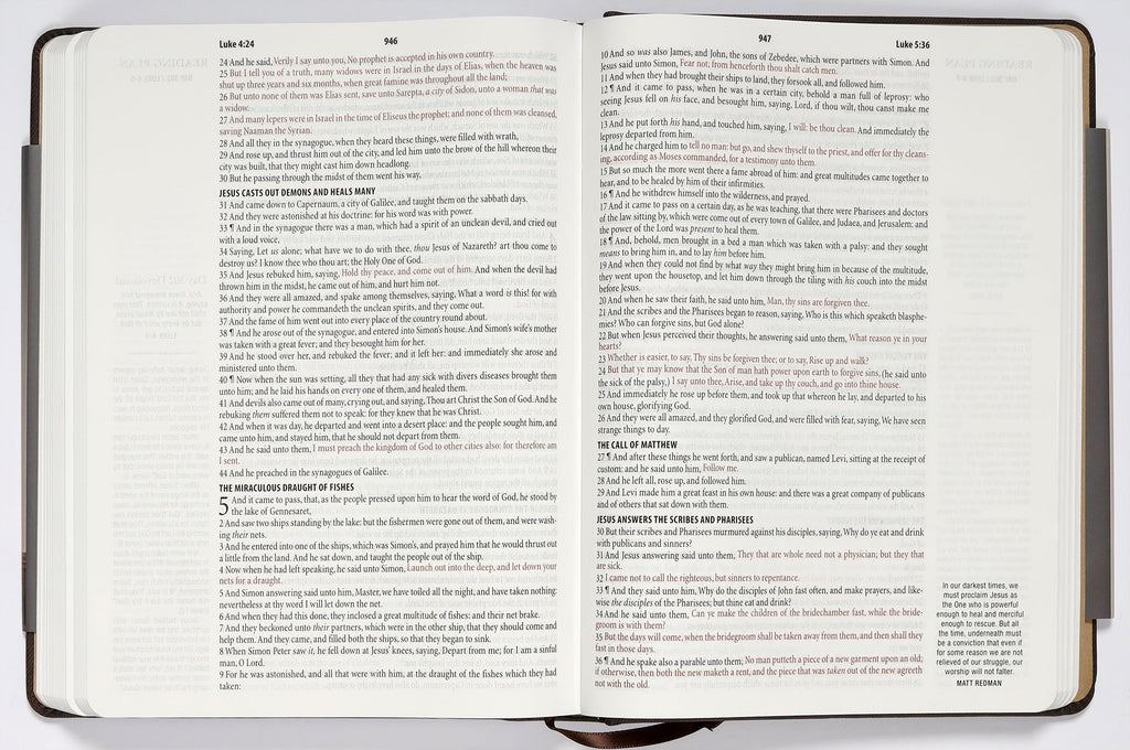 KJV Daily Wisdom Devotional Bible for Men Red Letter Edition, men's Christian Bible, daily devotional study guide