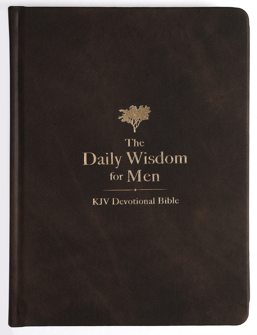 KJV Daily Wisdom Devotional Bible for Men Red Letter Edition, men's Bible study guide, Christian devotional