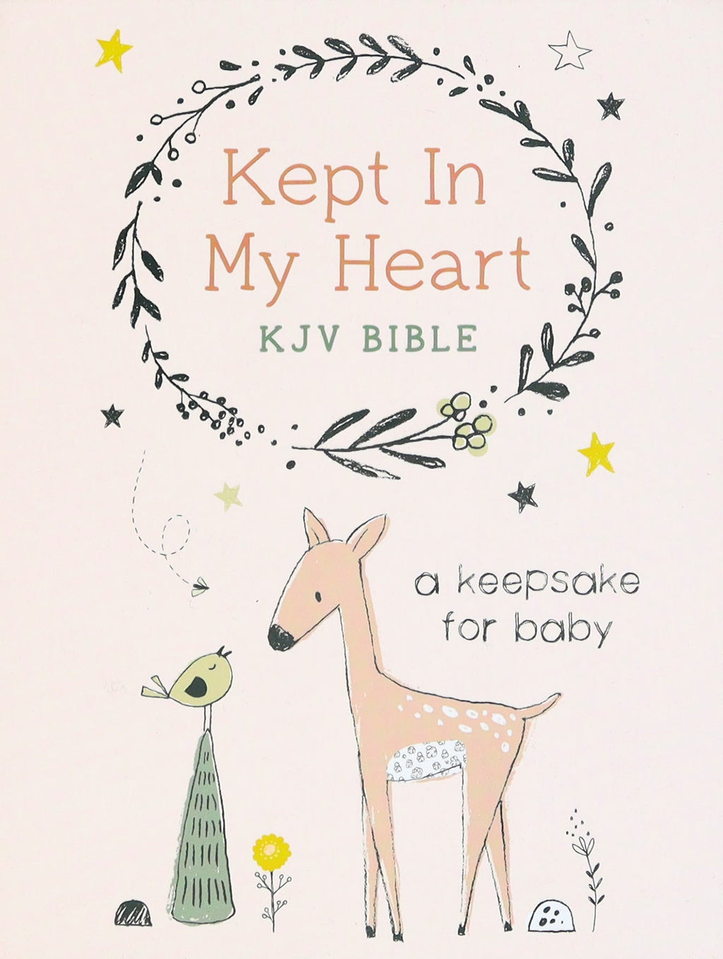 Woodland design KJV Bible for baby's first year