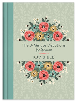 KJV Devotional Journaling Bible for Women featuring 3-minute daily devotions