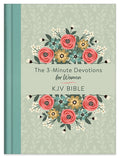 KJV Devotional Journaling Bible for Women featuring 3-minute daily devotions