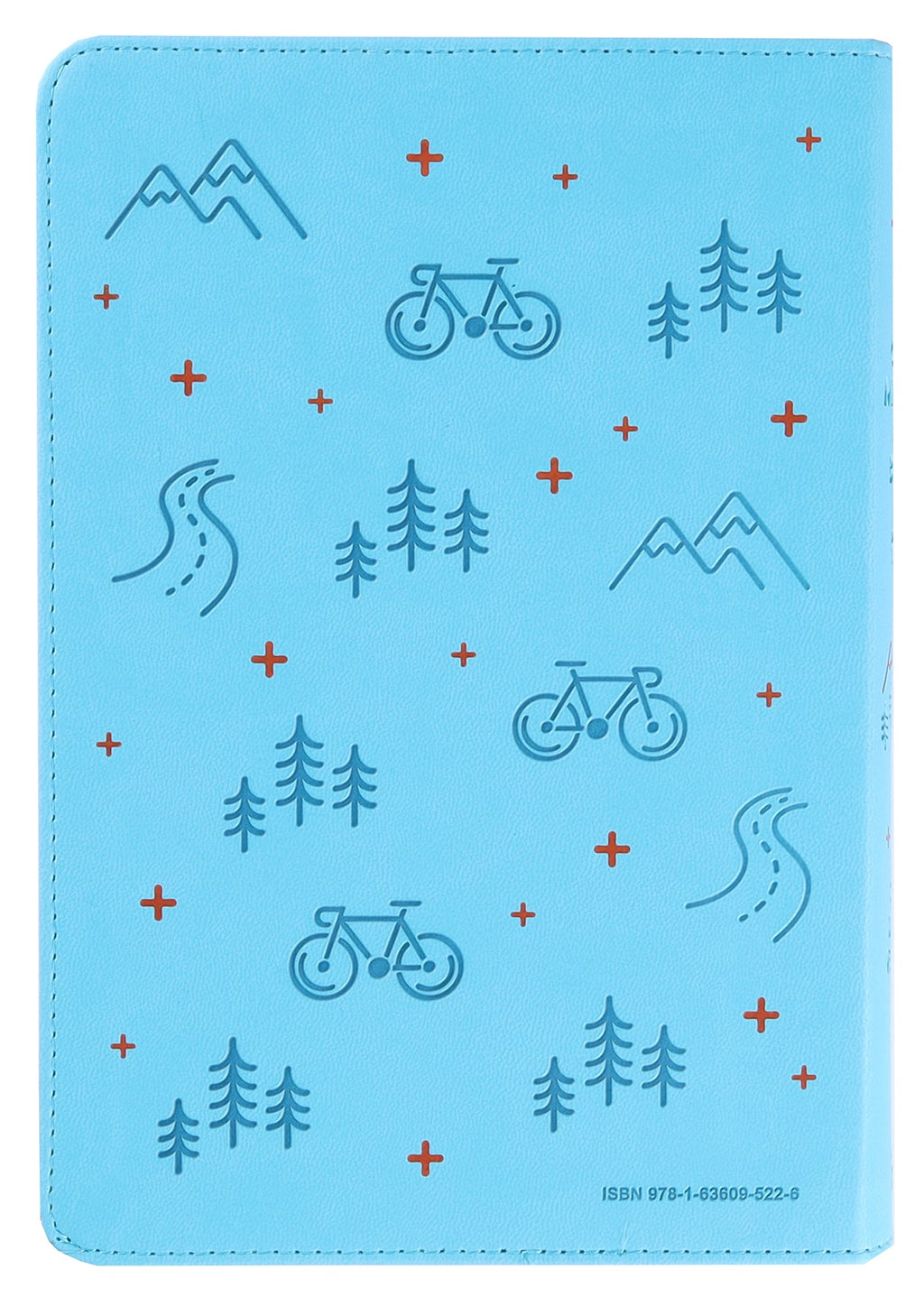 Interior pages of the KJV One-Minute Bible for Kids Adventure Blue (Red Letter Edition).