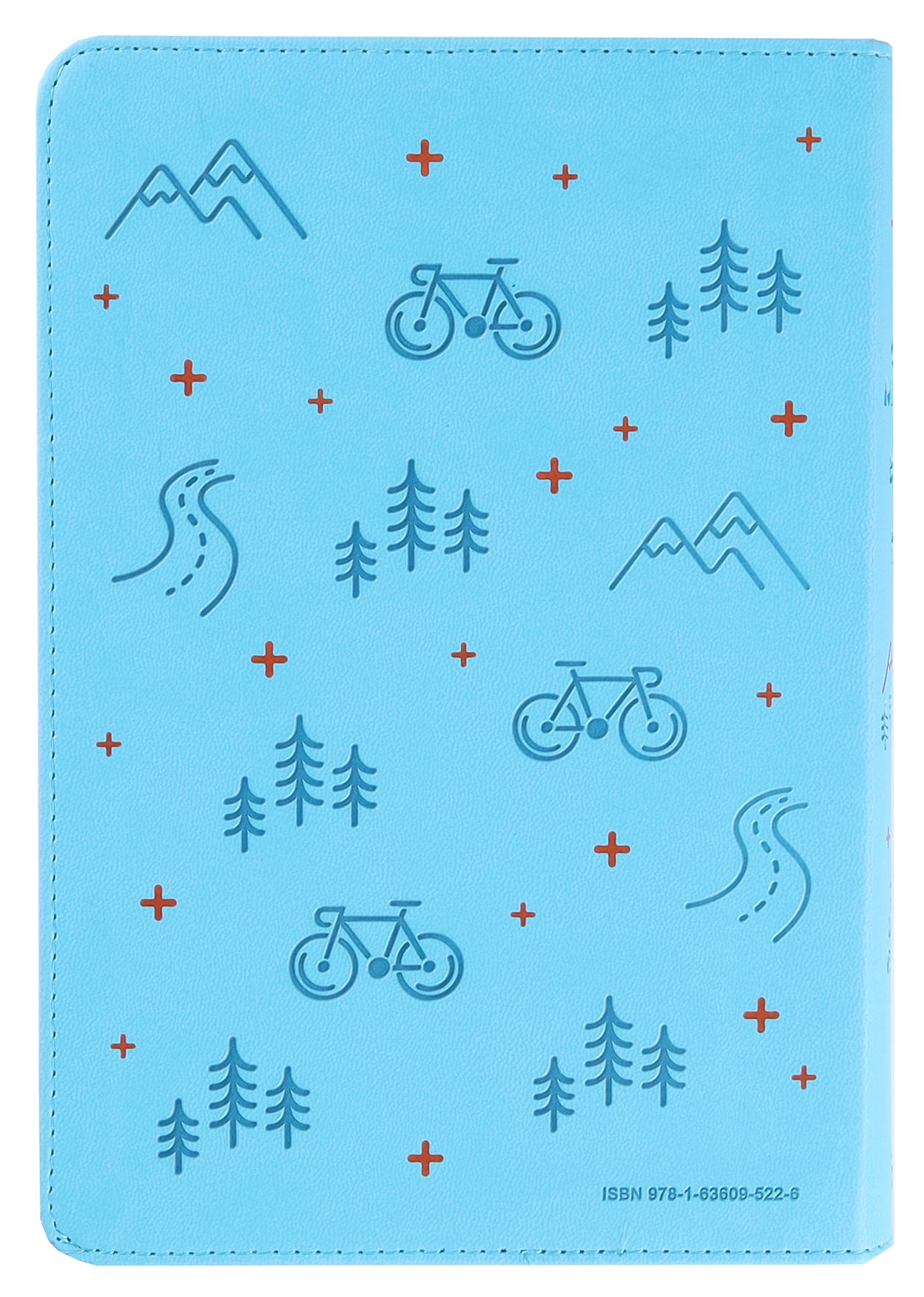 Interior pages of the KJV One-Minute Bible for Kids Adventure Blue (Red Letter Edition).