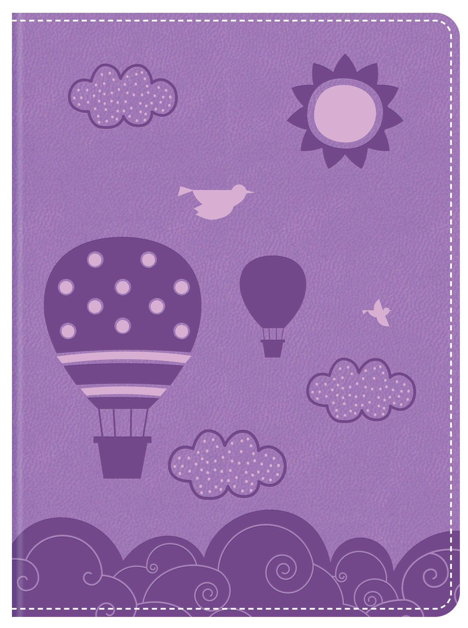 Daily Wisdom for Girls Devotional Bible in Purple Red Letter Edition