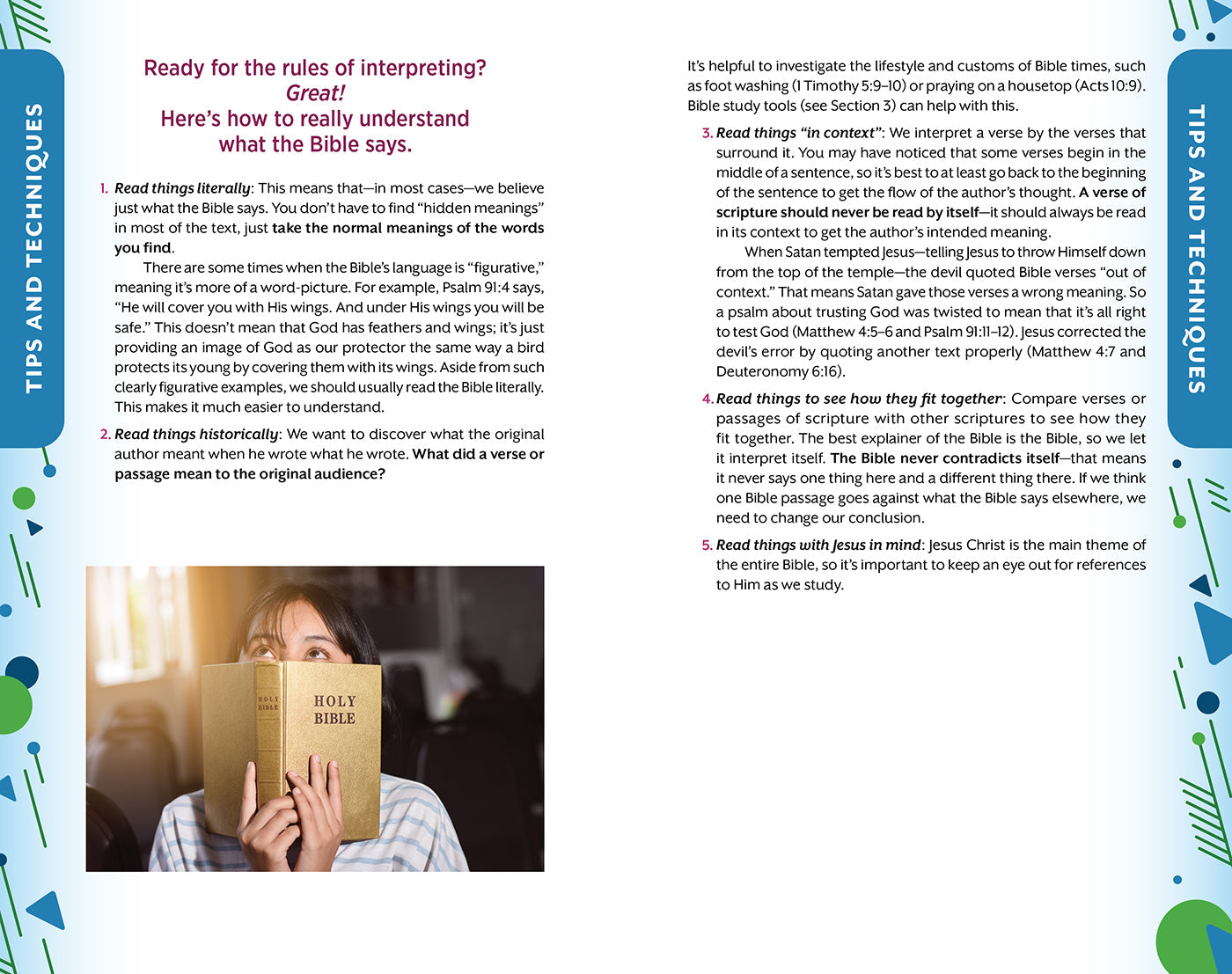 NLT Know Your Bible for Kids Red Letter Edition
