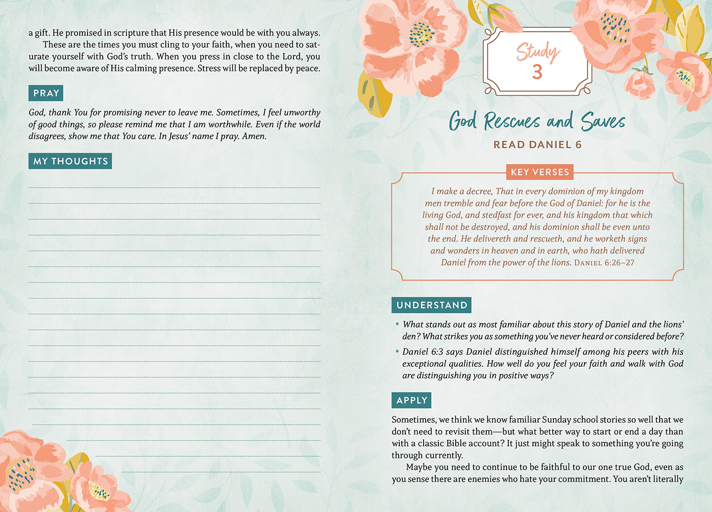 KJV Journaling Bible: Summertime Florals, featuring elegant summer floral patterns for a relaxing reading experience