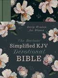 SKJV Daily Wisdom for Women Devotional Bible (Red Letter Edition)