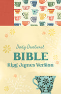 KJV Bible for daily devotions, tangerine tea time journaling bible for inspirational reading