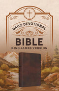 KJV Daily Devotional Bible, Hickory Cross