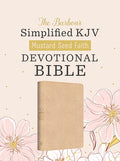Classic KJV Bible with red letter edition and a mustard seed faith devotional guide