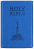 Red Letter NASB Children's Holy Bible in Dawn Blue with inspirational stories and teachings for kids