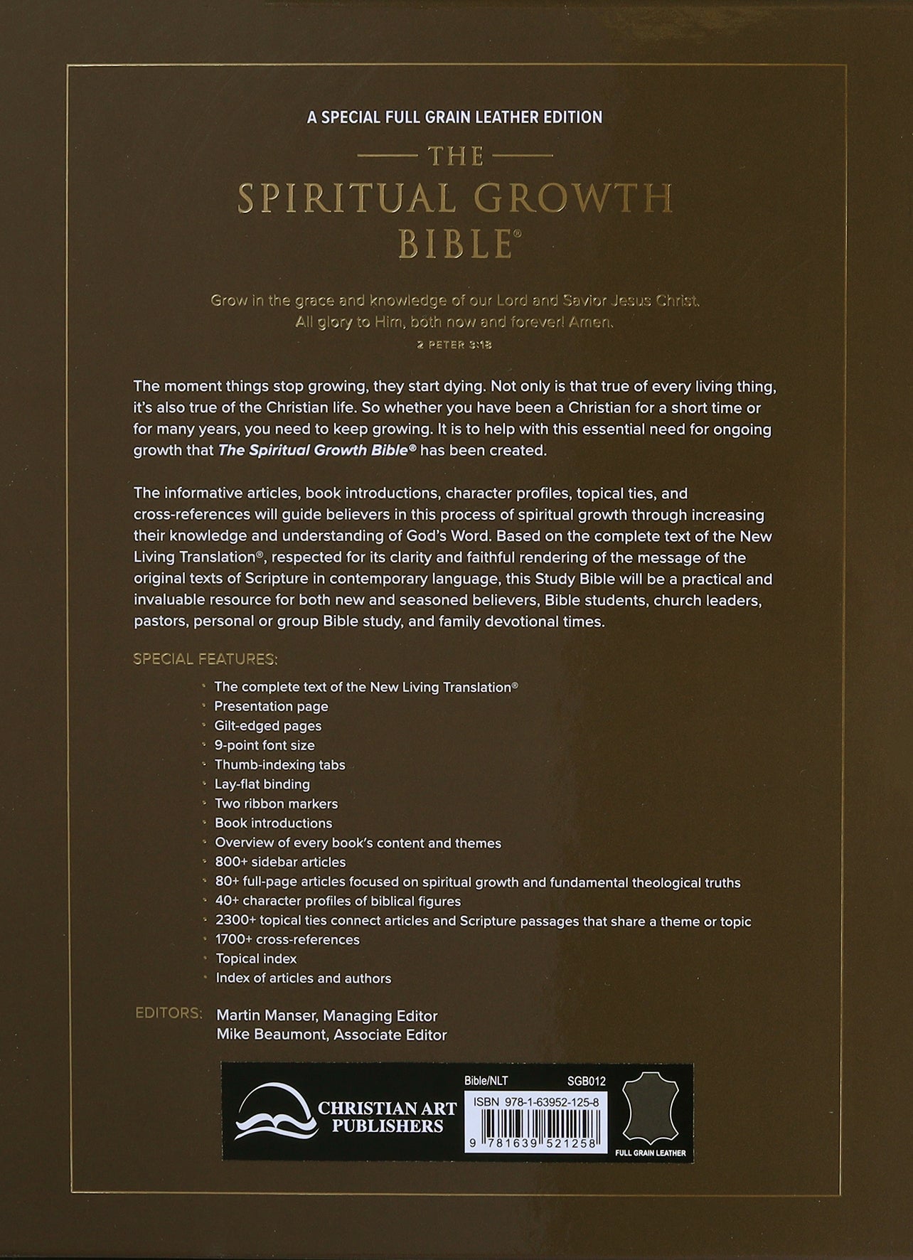 NLT New Living Translation Indexed Bible Tan Edition