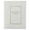 NLT Family Heritage Bible with devotional and journaling space in black letter edition