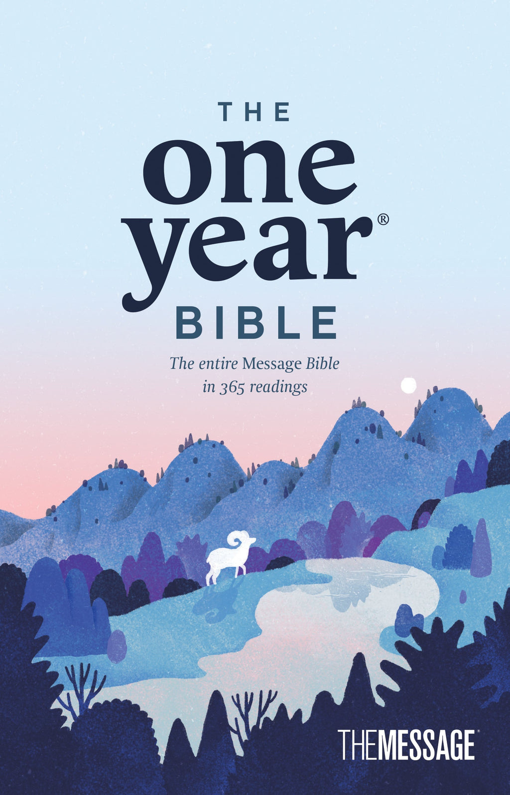 Cover of The Message MSG One Year Devotional Bible for Women