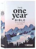 Personalized one year devotional Bible for women, The Message MSG edition