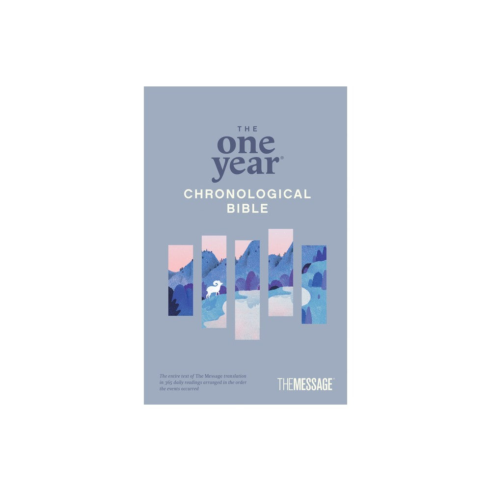 The Message One Year Chronological Bible Journaling Bible with Black Letter Edition and Wide Margin