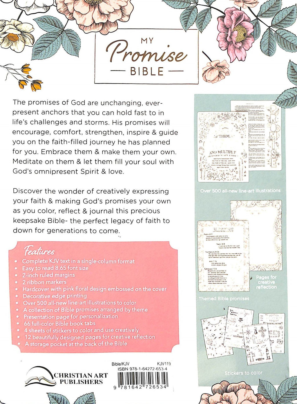 KJV My Promise Bible Pink
