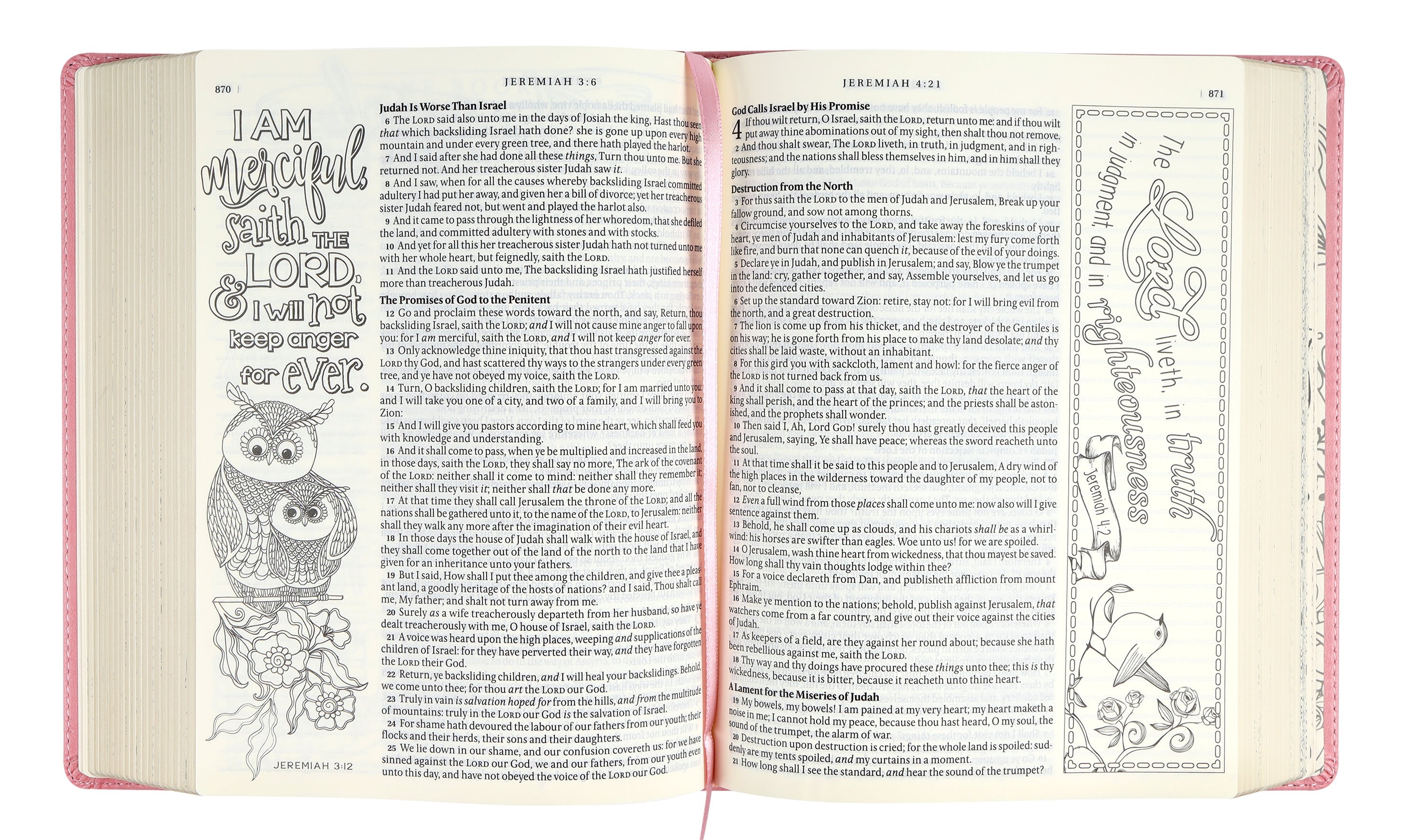 Front cover of KJV My Promise Bible for Women, a devotional journaling Bible with encouraging themes.