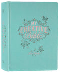 ESV My Creative Bible for Girls, a teal butterfly design, a beautifully crafted Bible for young girls.