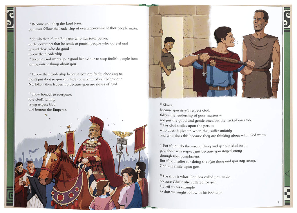 NIV Adventure Bible's 1 Peter letters for kids to promote spiritual growth and understanding
