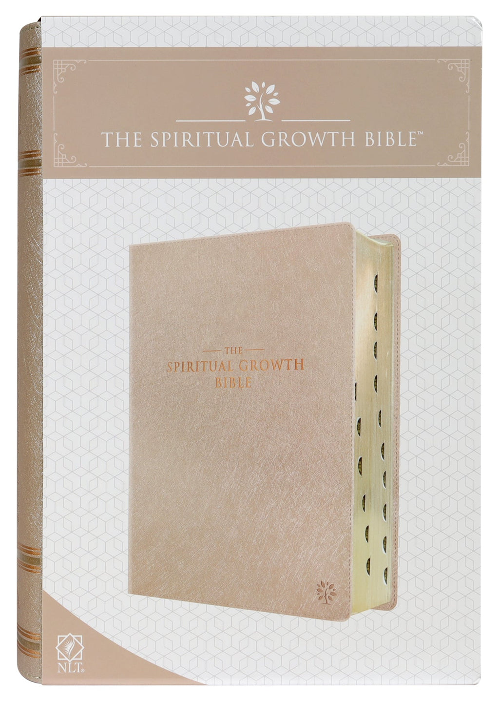 Pearled ivory indexed NLT Spiritual Growth Bible