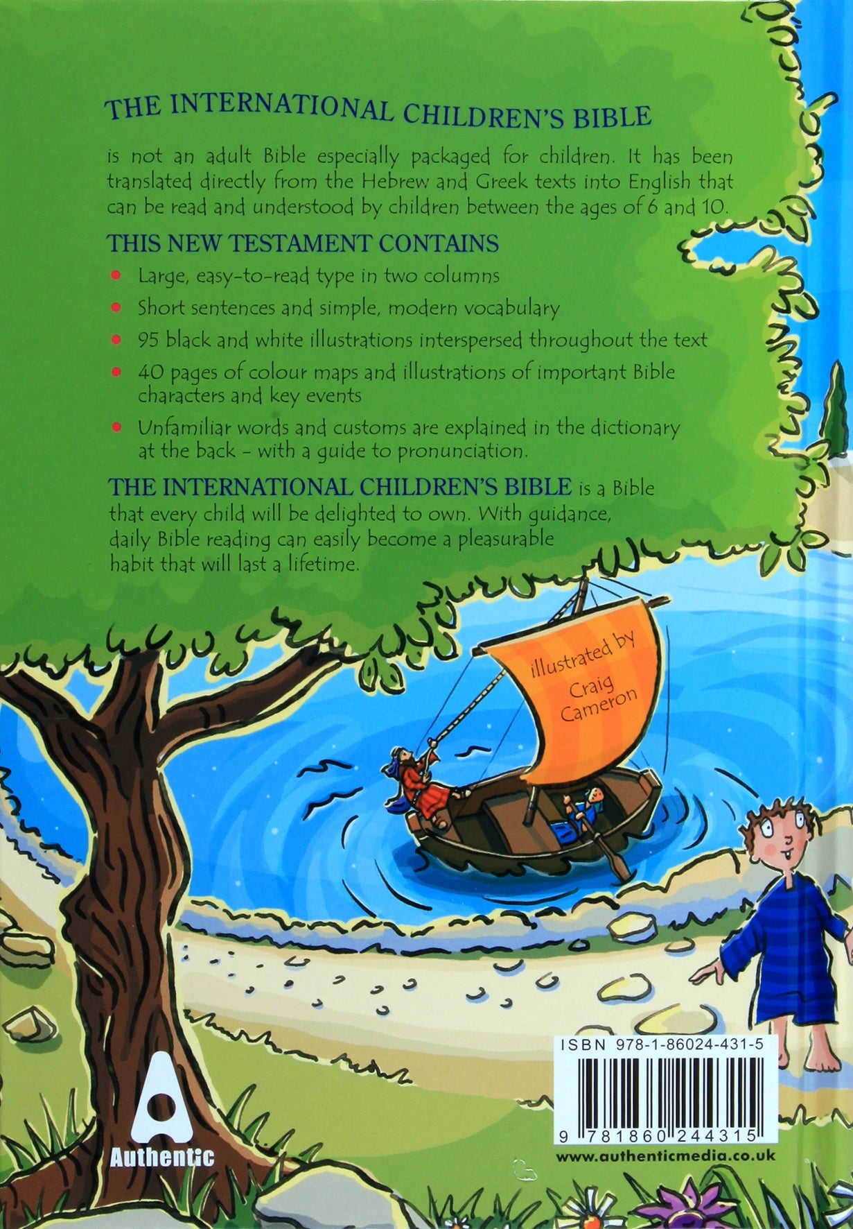 Illustrated International Children's Bible New Testament for children