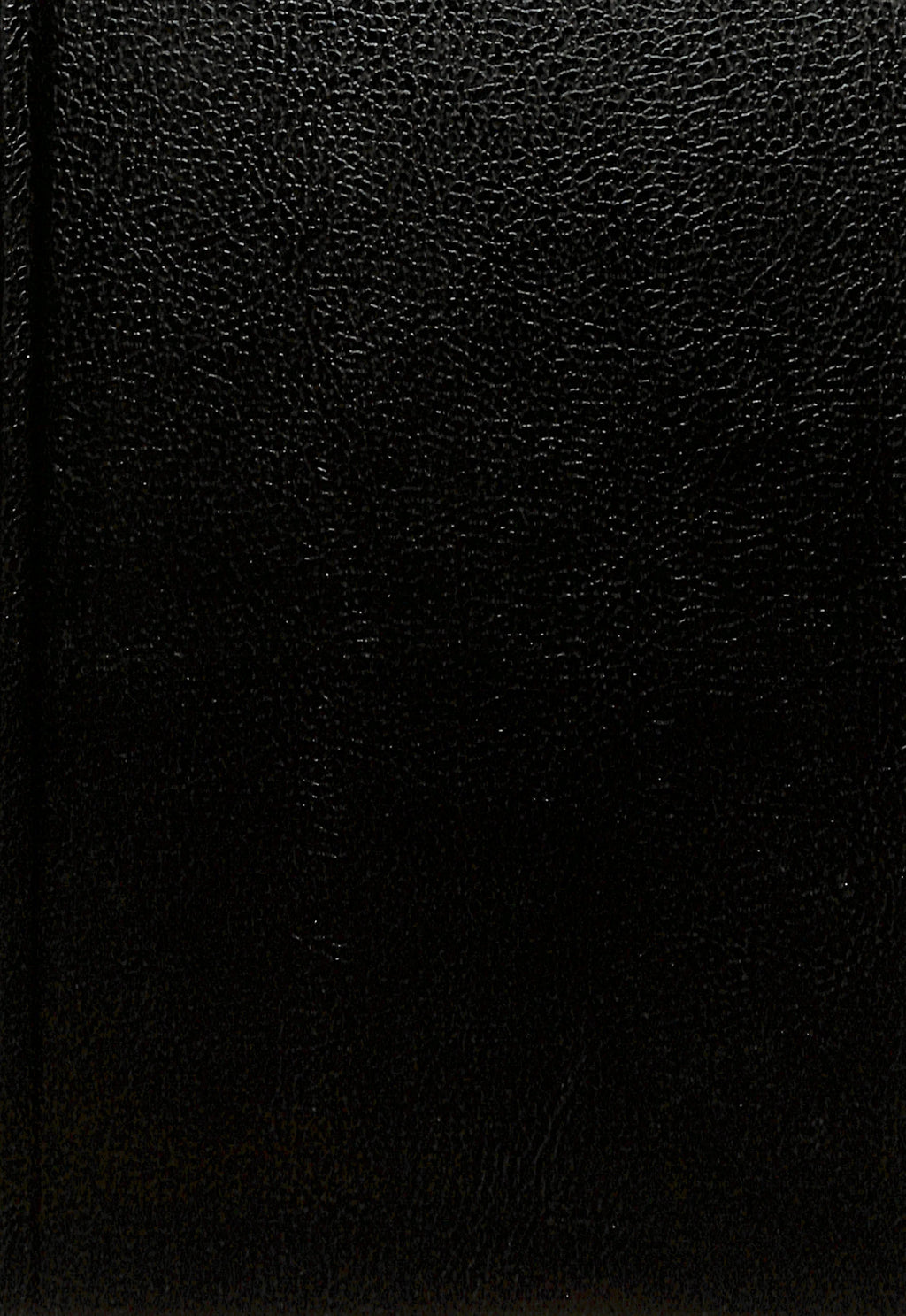 Black letter edition of the Arabic Van Dyck Bible in a sleek black cover.