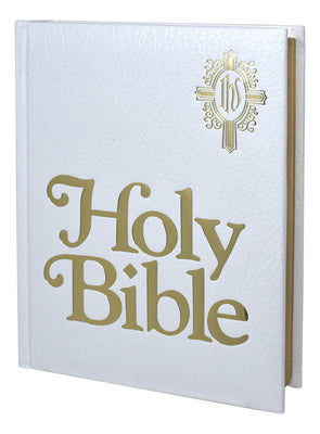 Ncb Family Edition Bible White (Red Letter Edition)
