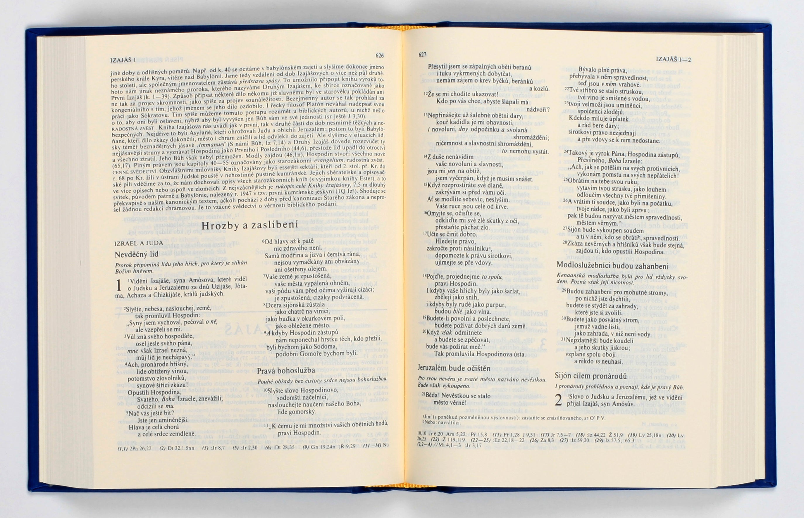 Czech Bible in modern language, an accurate and easy-to-understand translation of the holy scripture.