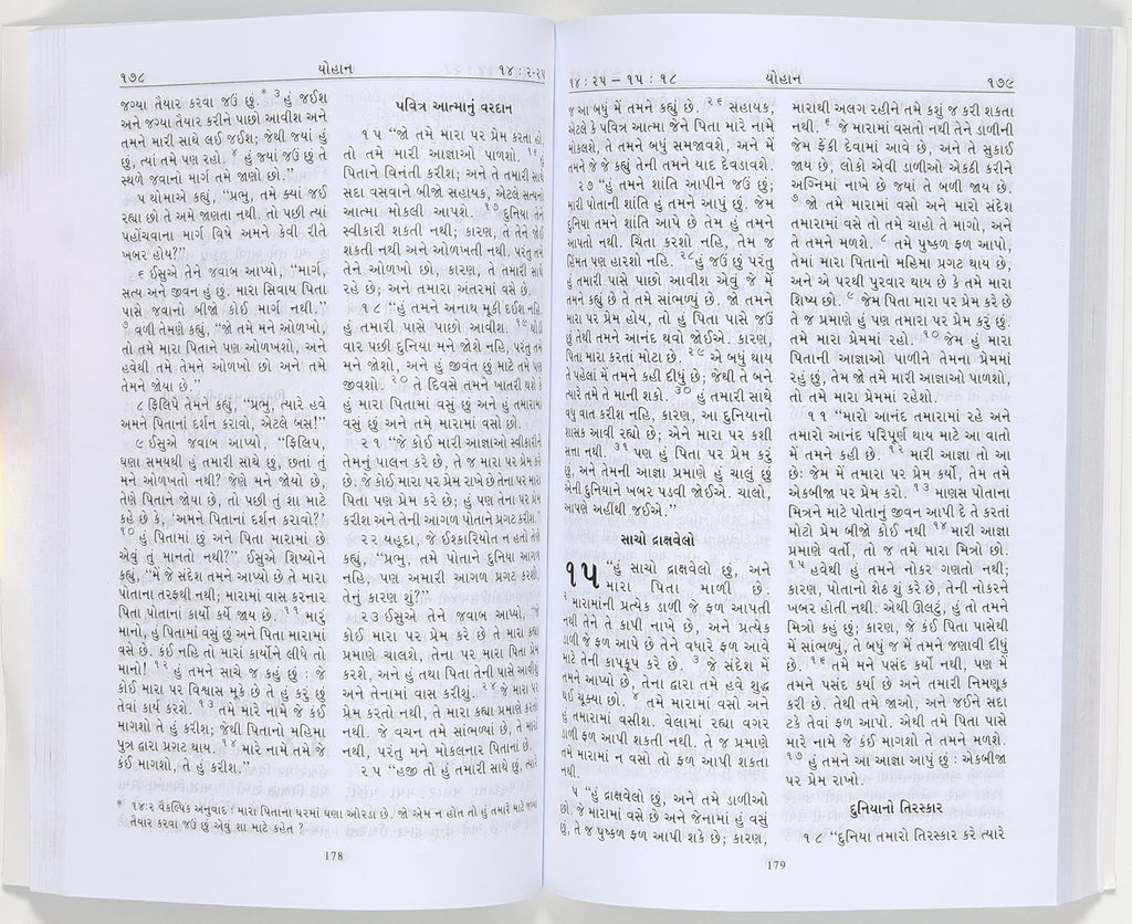Gujarati New Testament Black Letter Edition
