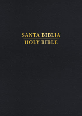 Personal Size Bilingual Bible with Spanish and English text, RVR 1960/KJV translation, red letter edition