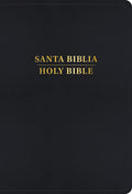 RVR 1960 and KJV Giant Print Bilingual Bible, featuring Spanish and English text.