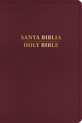 RVR 1960/KJV Biblia bilingüe, borgoña (Red Letter 2024 Spanish/English Edition)