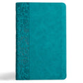 CSB Thinline Bible, Teal (Red Letter Edition)