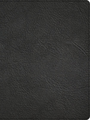 Indulge in the luxury CSB Men's Bible, Black Letter Edition, a masterfully crafted companion for the discerning reader.