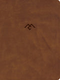 CSB Men of Character Bible, 2024 Edition, Brown, Indexed (Black Letter Edition)