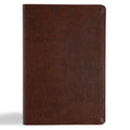 CSB Oswald Chambers Bible, Brown (Black Letter Edition)