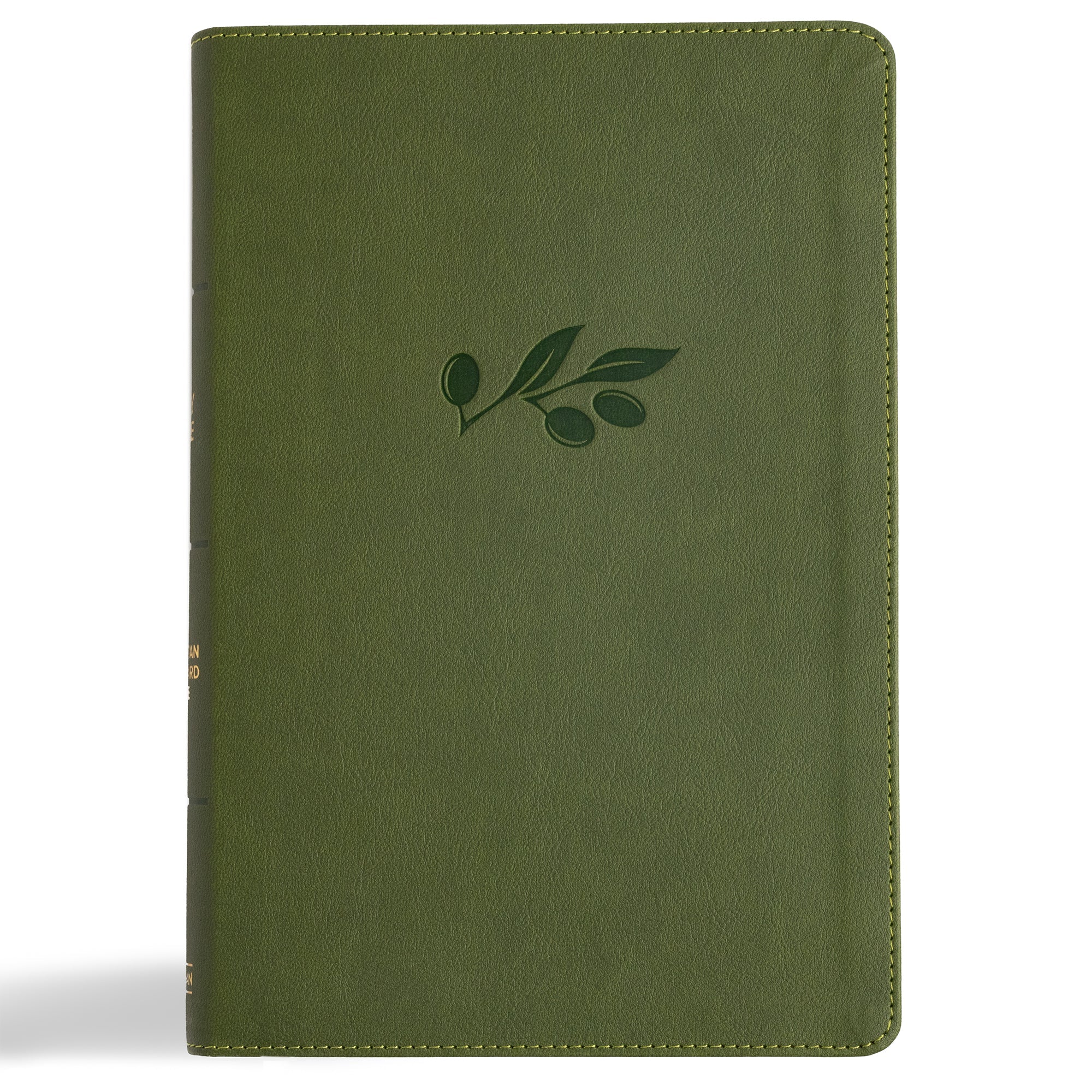 CSB Giant Print Reference Bible, Digital Study Edition, Olive, Indexed (Red Letter Edition)