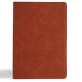 Elegant Burnt Sienna CSB Giant Print Single-Column Bible with Black Letter Edition.