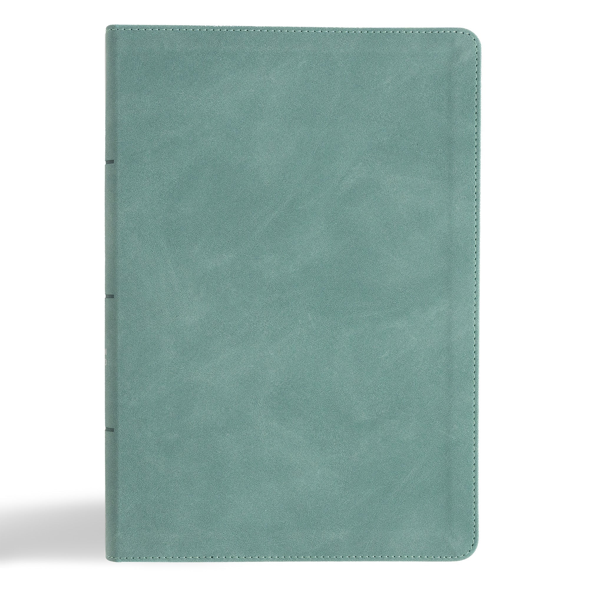 CSB Giant Print Single-Column Bible, Earthen Teal (Black Letter Edition)