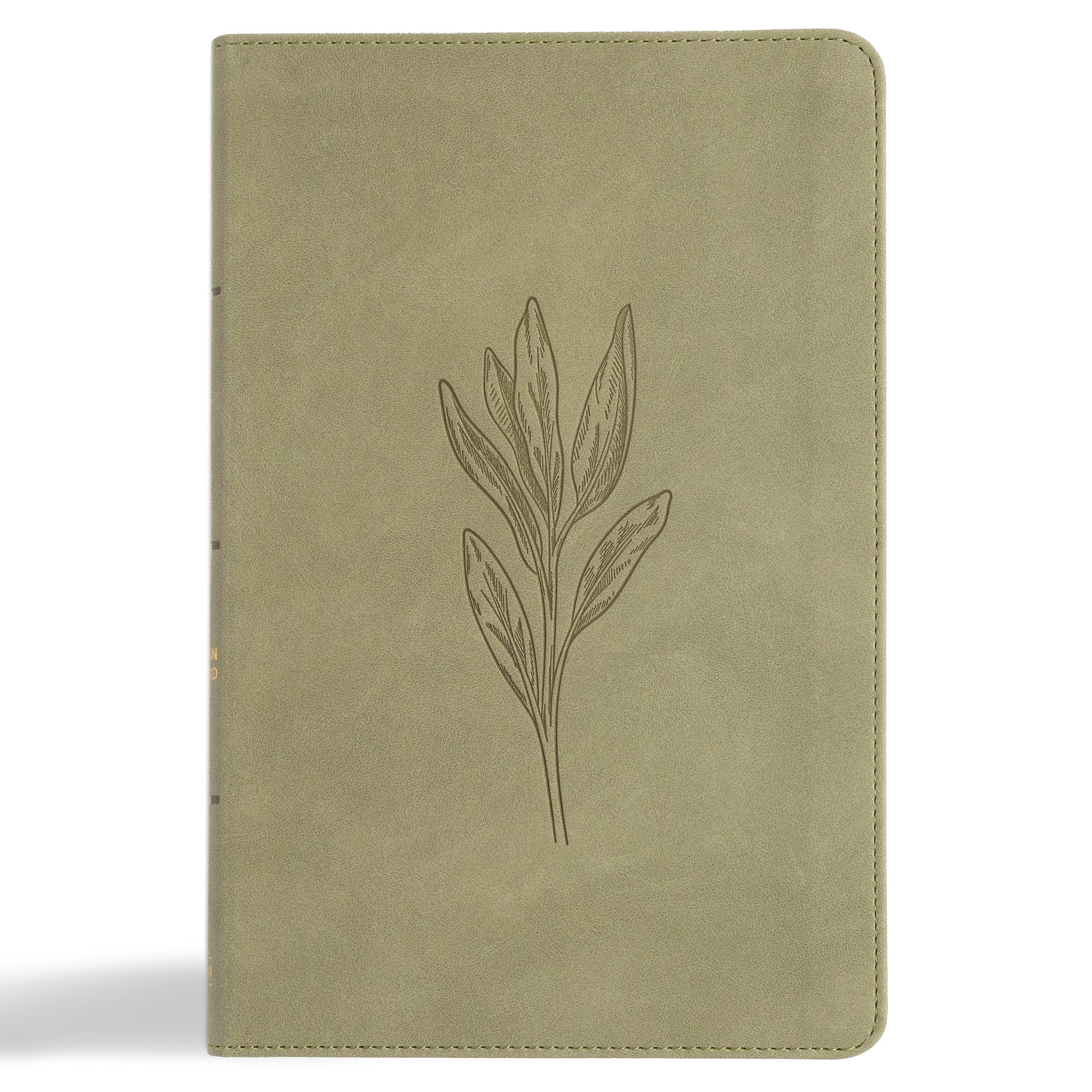 Luxury Christian Standard Bible, premium leather thinline edition, red letter edition