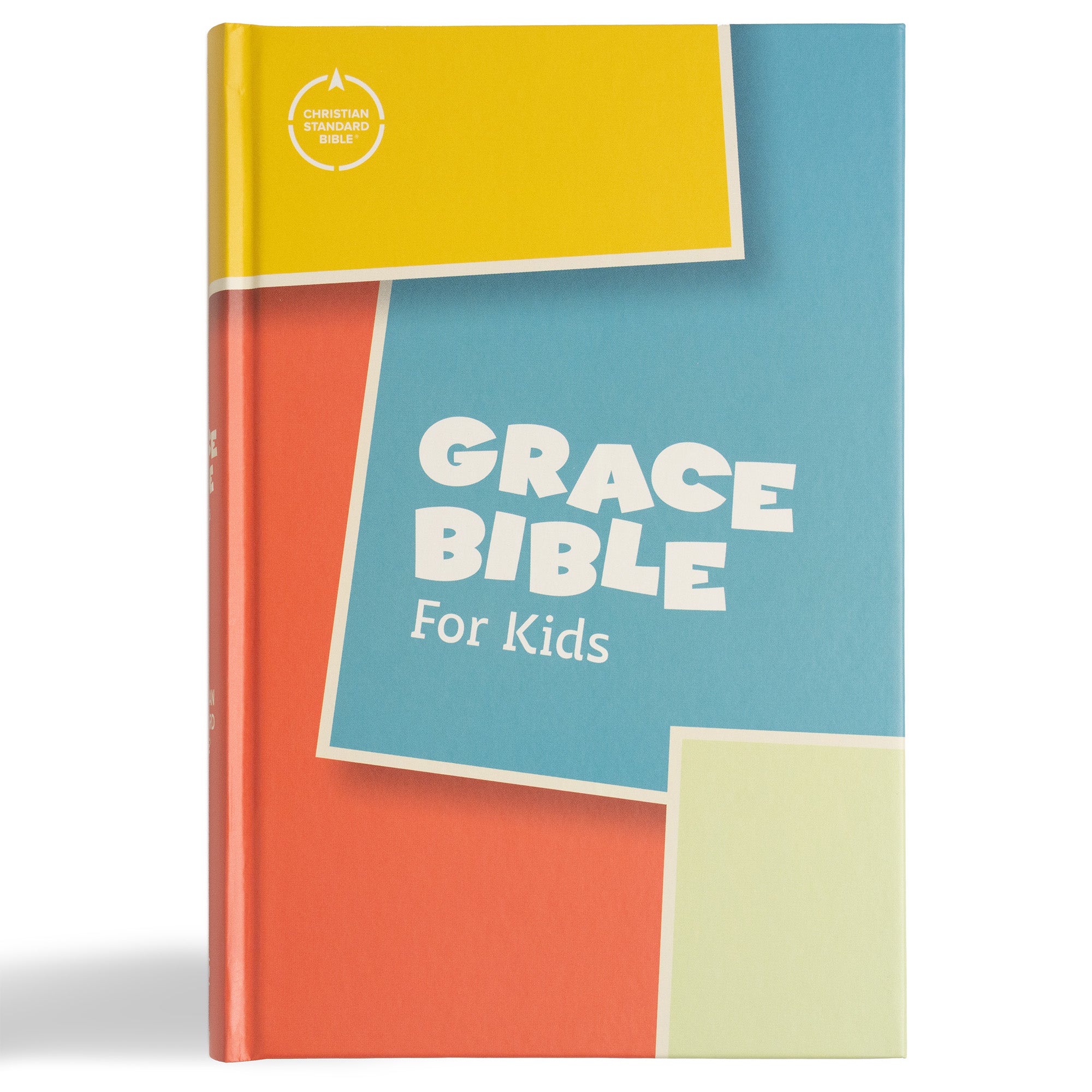 Black letter CSB Grace Bible for Kids designed for kids with dyslexia