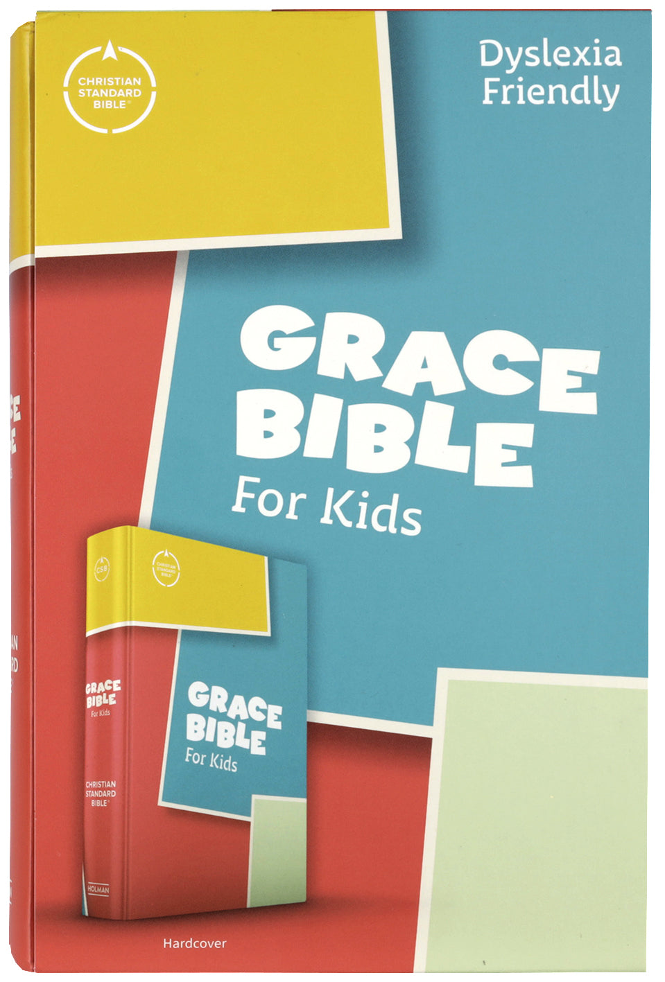 Dyslexia friendly black letter CSB Grace Bible for Kids