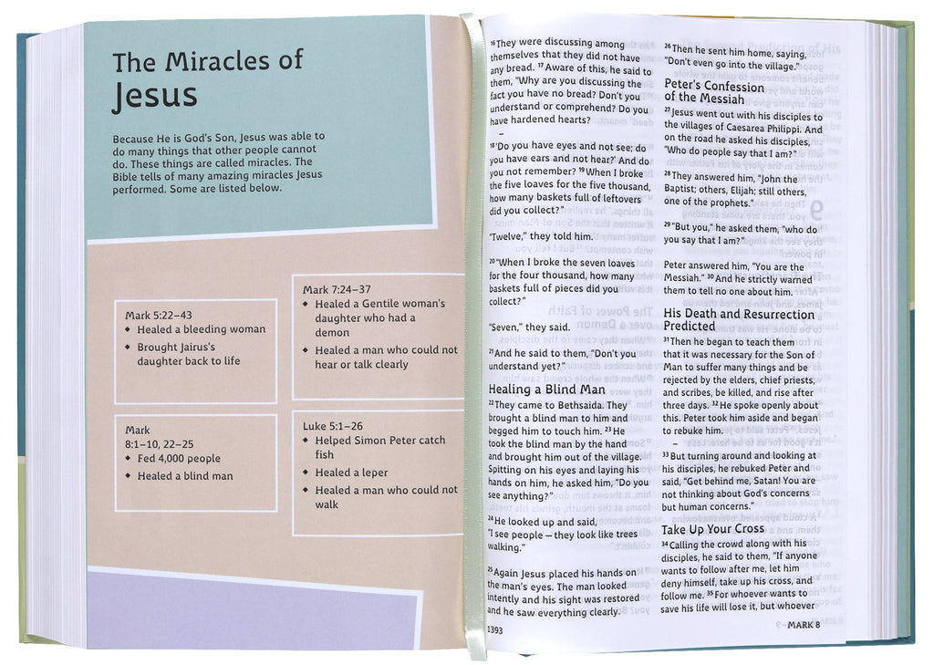 Dyslexia-friendly black letter CSB Grace Bible for Kids for kids