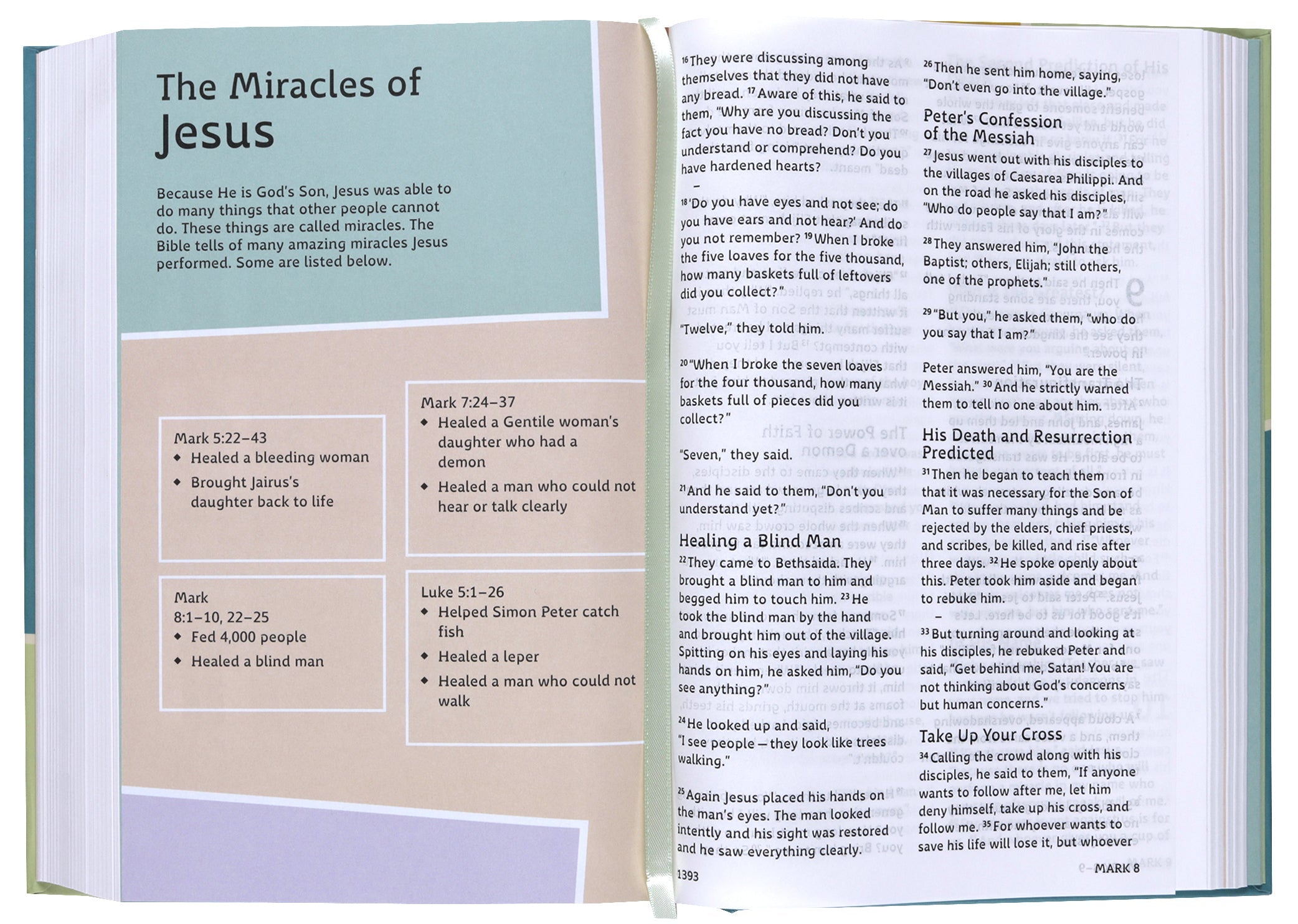 Dyslexia-friendly black letter CSB Grace Bible for Kids for kids